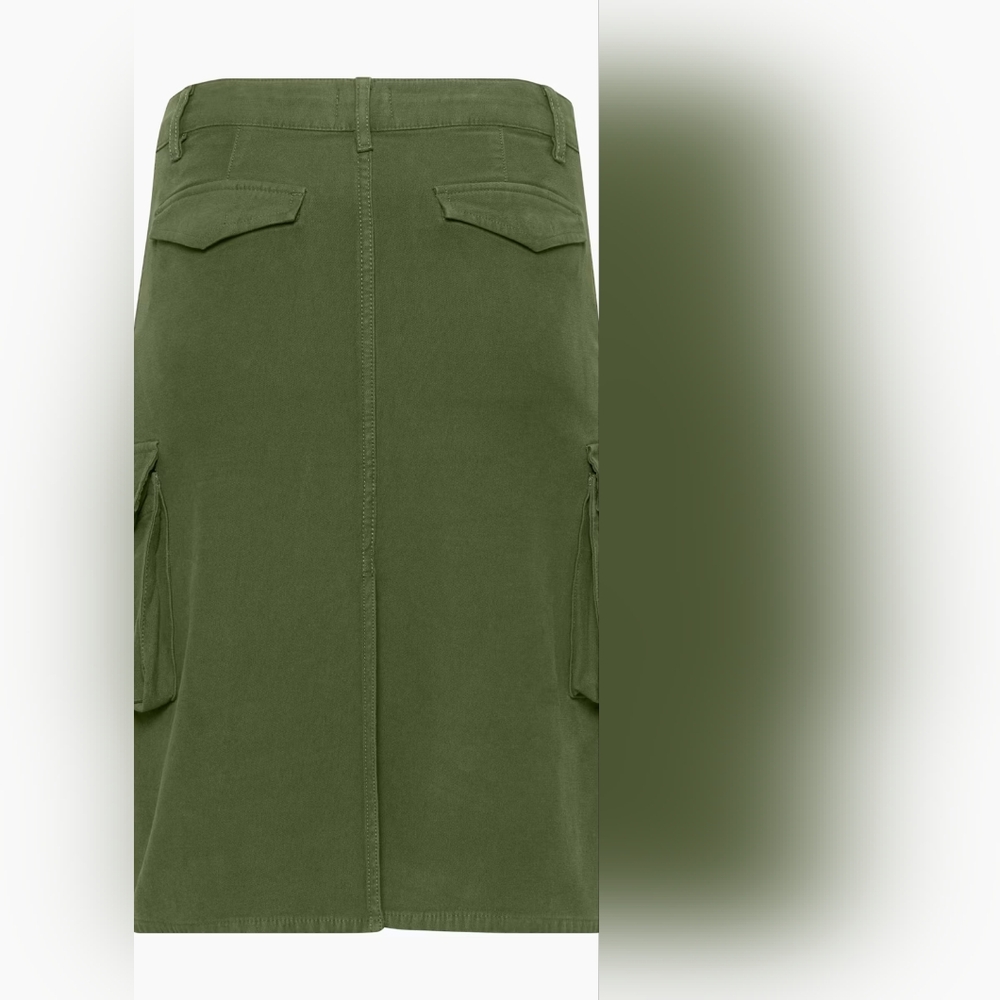🫒 Aritzia Wilfred Free Cotton Lyocell Havasu Cargo Skirt, 8 - Picture 17 of 17